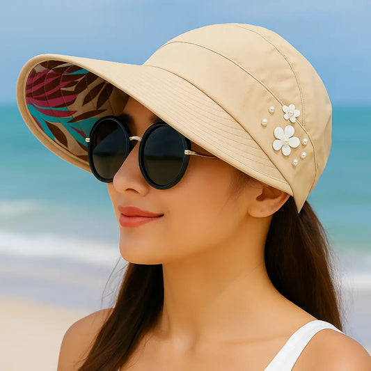 Celeste – Elegant, Floral Sunhat