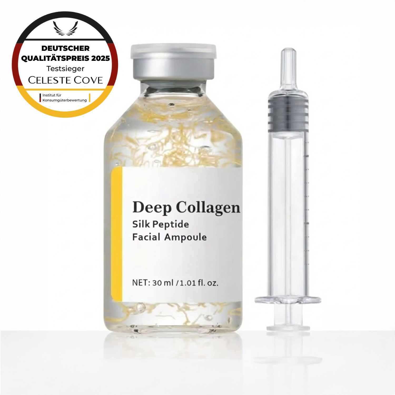 Celeste – Tiefen-Kollagen Seiden-Peptid Ampulle