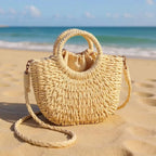 Celeste - Geflochtene Strandtasche mit Innenbeutel