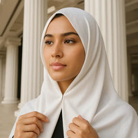 Luxe Hijab – Eleganter Chiffon mit integrierten Magneten