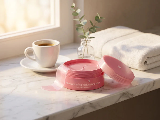 PDRN Pink Caffeine Augenpads