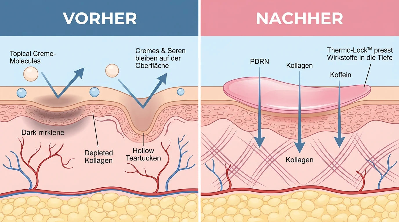 Ein Pad, das schmilzt – und damit beweist, dass es wirkt