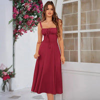 Celeste Isla – Leichtes Sommerkleid mit Schlitz