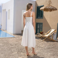 Celeste Isla – Leichtes Sommerkleid mit Schlitz